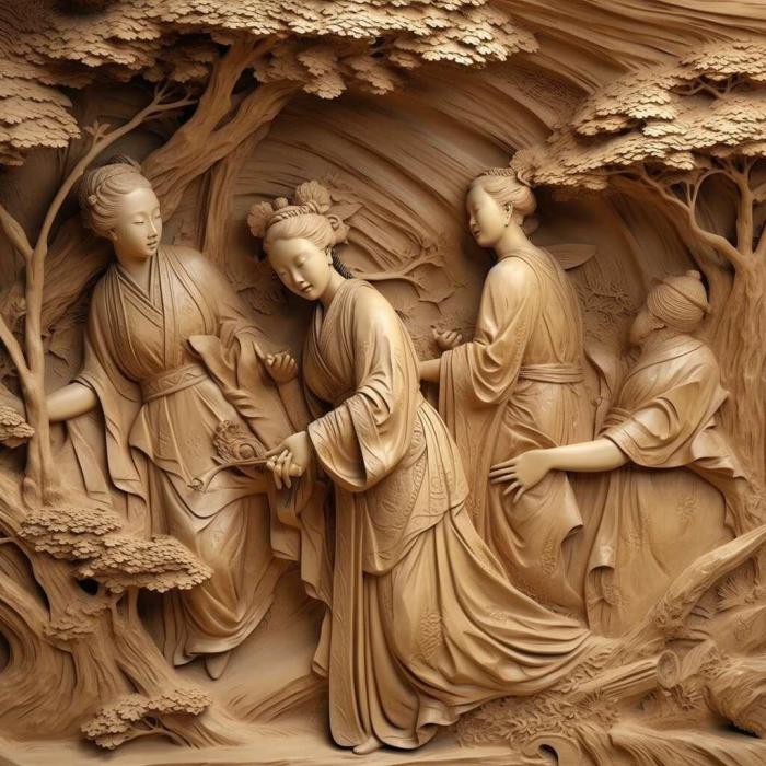 نموذج ثلاثي الأبعاد لآلة CNC 3D Art 